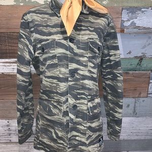 Camouflage utility jacket by:  Dividends H&M